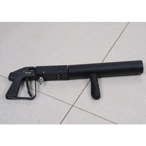 High quality co2 jet gun stage lighting machine handle dj gun 6-8meter smoke machine for disco bar night club