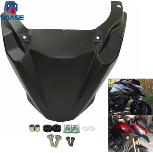 Waase Front Wheel Fender Beak Nose Cone Extension Cover Extender Cowl For Yamaha MT-09 MT09 Tracer FJ-09 2015 2016 2017