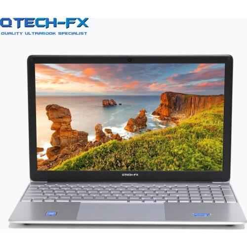 15.6" 1TB 12GB RAM 64GB SSD Fast CPU Celeron 4 cores and 1000GB HDD Business Student Thin Arabic AZERTY Spanish Russian Keyboard