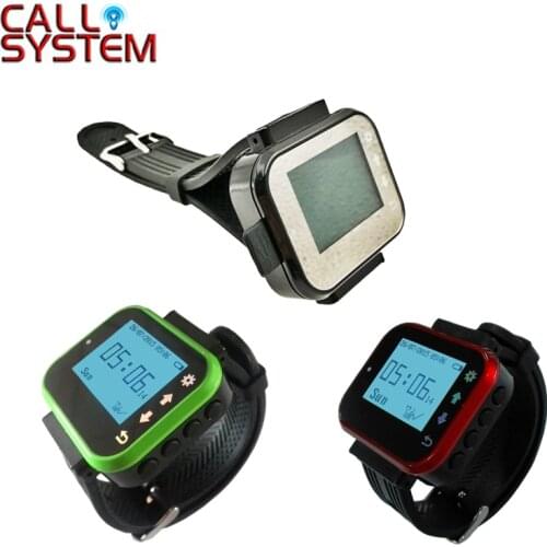 5pcs Restaurant calling watch receiver for waiter use K-300plus (show 3 number one time)
