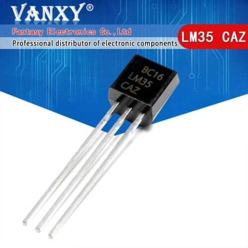 2Pcs LM35CAZ TO92 LM35CA TO92 LM35
