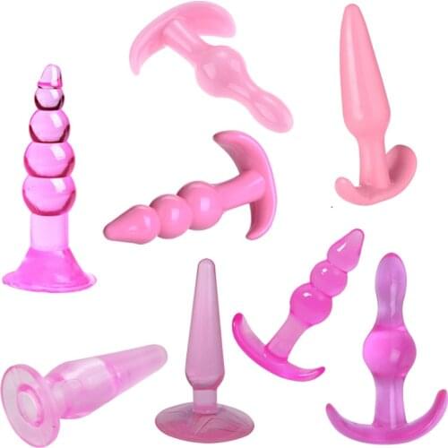2021 Many Kinds of Anal Plug Clitoris Stimulating Toys Mini Round Metal Stainless Steel Smooth Small Tail Penis