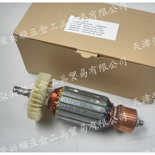 220-240V 6 teeth Motor Armature rotor for METABO CS23-355