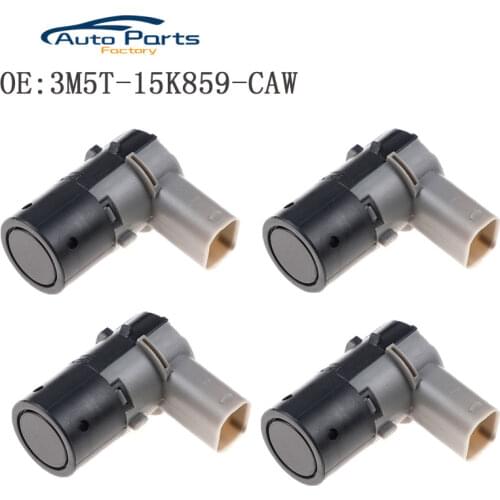 4PCS New 3 Pins PDC Parking Sensor For Ford 3M5T-15K859-CAW 3M5T15K859CAW 6939065 602.769 6939065