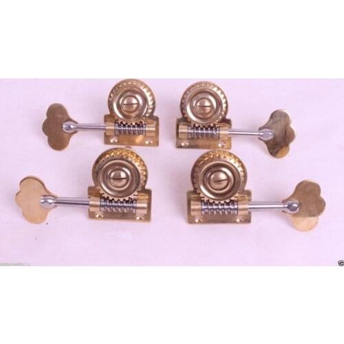 4pcs Upright double Bass peg 3/4 Separate Peg Brass bass parts yinfente Bass parts