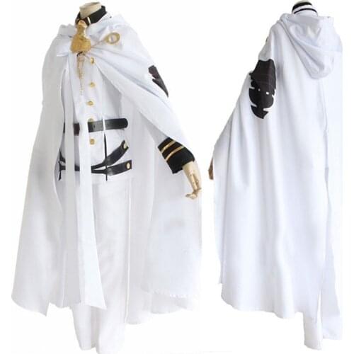 Anime Seraph Of The End Owari no Seraph Mikaela Hyakuya Uniform Cosplay Costume Full Set Costumes
