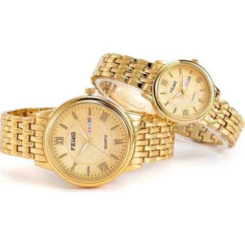New Couple Watch Quartz Wristwatch Fashion Business Casual lovers Watch Men Watch for Women Waterproof Watches
