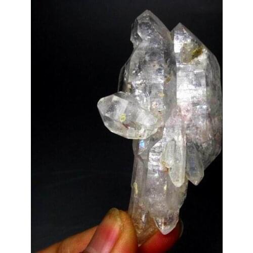 56g Elestial Skeletal Scepter Quartz DT - crystals and stones healing Mineral specimen Home Decor feng shui decoration G0035