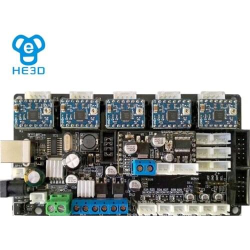 HE3D 3D printer parts Control board for triple ei3 3d printer