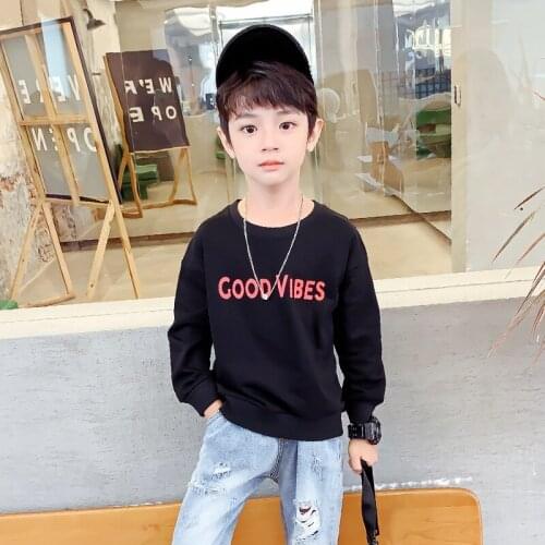 Printed Spring Autumn Tops Boys Sweatshirts Jacket Coat Kids Overcoat Outwear Teenager Children clothes High Quality