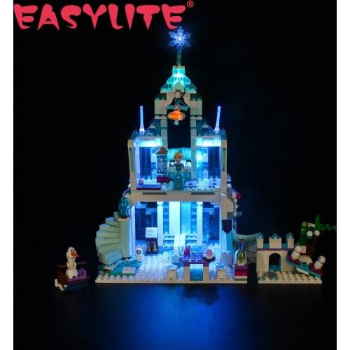LED Light Set For 43172 Elsa´s Magical Ice Palace Building DIY Toys Blocks Bricks Only Lighting Kit Not Include Model