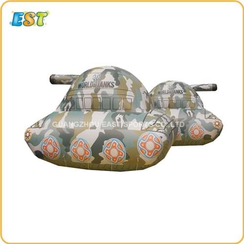 Inflatable Tank Party Toy inflatable military tank / military decoy tank custom picture or logo for outdoor decoration show