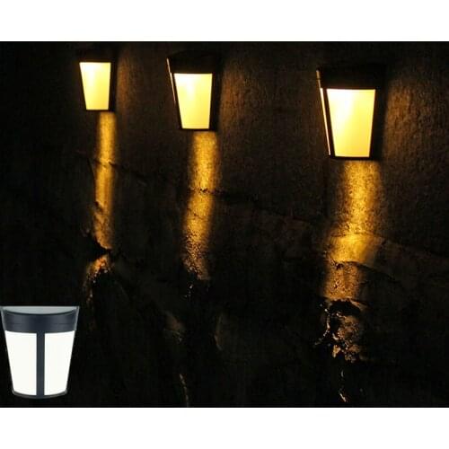 6 Led Solar Motion Sensor Wall Lights Outdoor Lighting Garden Decorate Fence Led Spotlight Stair Pathway Waterproof Sun Light
