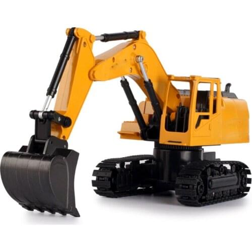 New Crawler Excavator Wireless Control Truck Clasps Car Mechanical And Electrical Toy Model Plastic Remote Controller 2021