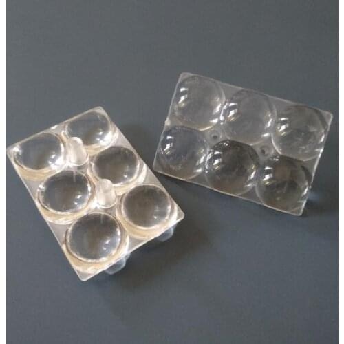 #NUKG-68 New High quality Headlight lens, Led lens, Size: 68X46.5mm, Degree: 15, Clean surface, PMMA