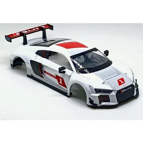 Upgrade Hand-made Mosquito Cart Refit Audi R8 Alloy 110mm Drift Car Shell for Mosquito Cart MINI-Q MINI-D RC Car Upgrade Parts