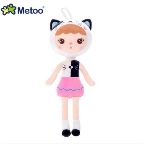 Wholesale new 45CM Cartoon Unicorn Stuffed Animals Metoo Angela Plush Toys Cat Dolls for Birthday Christmas Children Gifts