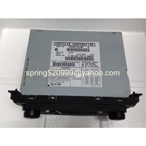 Original new Chrysler Car DVD Audio Unit Doddge Snigle Disk DVD Unit P05091522AC CHRYSLER CORPORATION