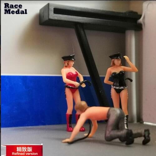 RaceMedal1:64figures Teach you a lesson NSX GT500 Gulf TSM MINI LB R35 TarmacRWB