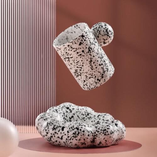 Nordic Cloud Cup Saucer Cloud Mug Cake Dessert Saucer Coffee Cup Creative Cup Saucer Set Mug Set