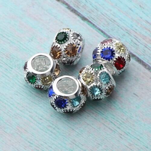 5 Pieces Hair Tube Beads Dreadlocks Beads Hair Braiding Jewelry Hair Decoration Accessories
