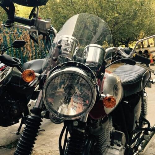 Windshield For 1991 - 2017 Honda Hornet 900 600 250 CB900 919 CB600 599 CB250 VTR250 Windscreen Screen Bracket Headlight Mount