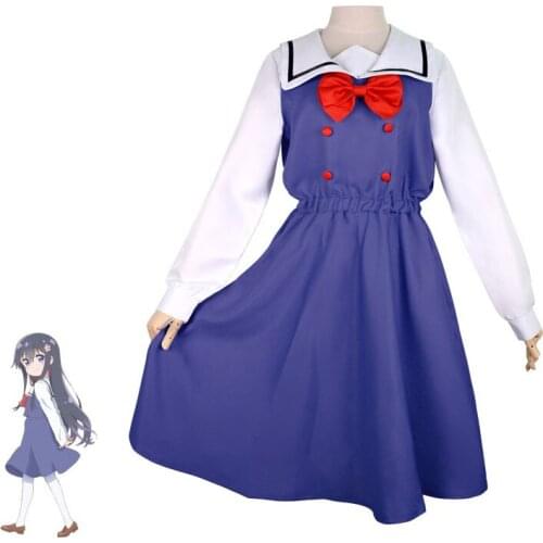 Wataten! An Angel Flew Down to Me Shirosaki Hana Cosplay Costumes Hoshino Hinata Himesaka Noa Dress Sailor Suit School Uniform