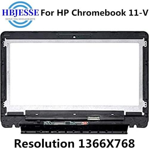 11.6" HD LED LCD Screen Display Assembly +Touch Screen for HP Chormebook 11-V 11-V025WM 11-V019WM 11-V002DX 11-V010NR 11-V012NR