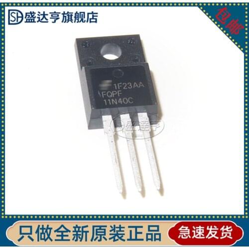 10Pcs/Lot FQPF11N40C MARKING:11N40C TO-220F DipMOS 11A 400V
