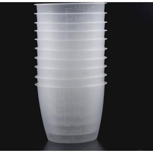 2/5/10Pcs Rice Measuring Cups Electric Rice Cooker Measuring Mugs Plastic Graduated Cup Kitchen Cooking Baking Measurement Tools