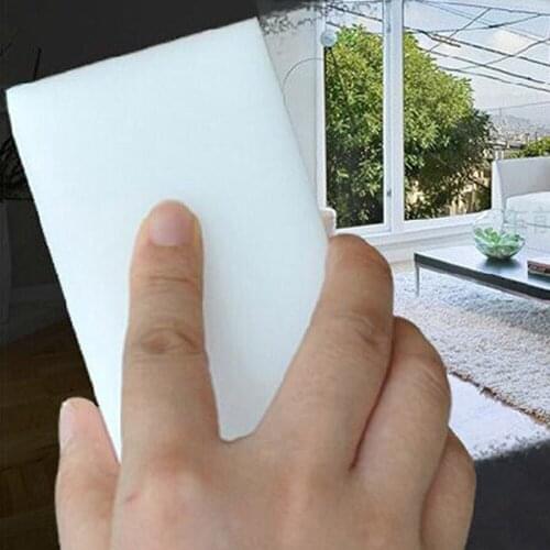 20PCS/lot White Magic Sponge Eraser For Kitchen Office Bathroom Clean Accessory/Dish Cleaning Melamine Sponge GHMY