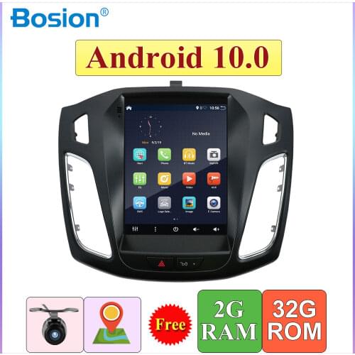 Vertical screen android 10 system car gps multimedia video radio player in dash for Ford Focus 2012-2017 car navigaton stereo