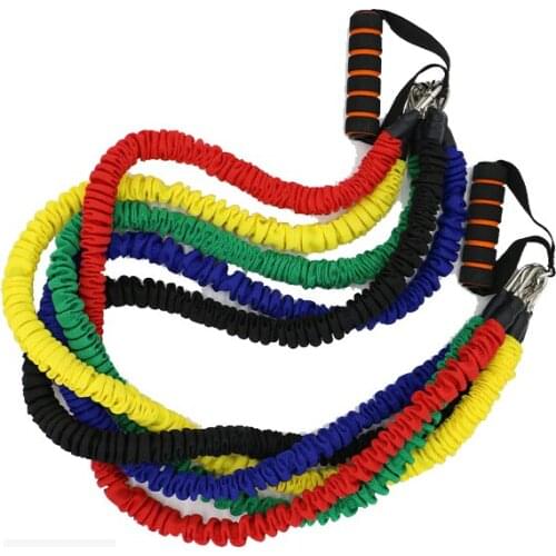 Yoga Pull Rope Elastic Bands Resistance Bands training Strengthen Elastic Tube Latex Yoga bodybuilding Muscle Exercise Pull Rope