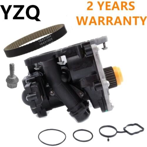 06L121111F Electronicl Water Pump +Belt Set Thermostat Housing Assembly For Audi A3 A4 A6 Q5 Q7 TT For VW Golf Tiguan 06K121011B