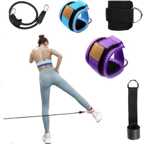 Fitness Ankle Strap Resistance Bands For Kickbacks Glute Workouts Leg Extension Hip Abductors Gym Accessories Adjustable Support