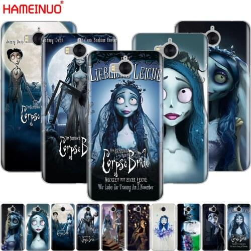 HAMEINUO Corpse Bride cell phone Cover Case for huawei honor 3C 4X 4C 5C 5X 6 7 Y3 Y6 Y5 2 II Y560 2017