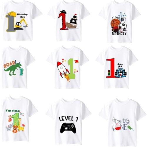 Jungle animal wild one dinosaur game sport Space construction pirate fishing Racing themed boy first 1st year old birthday gift