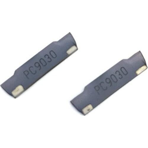 10PCS MGMN150 G PC9030 grooving carbide inserts MGMN 150 lathe cutter turning tool Parting and grooving tool Parting off