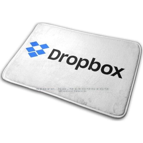 Dropbox Official Logo Mat Rug Carpet Anti-Slip Bedroom Entrance Door Mat Dropbox Dbx Cloud Company Technology Money Stock Stock