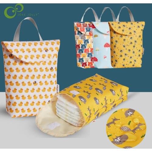 Multifunctional Baby Diaper Bags Reusable Fashion Waterproof Diaper Organizer Portable Big Capacity Mummy Travel Nappy Bag ZXH