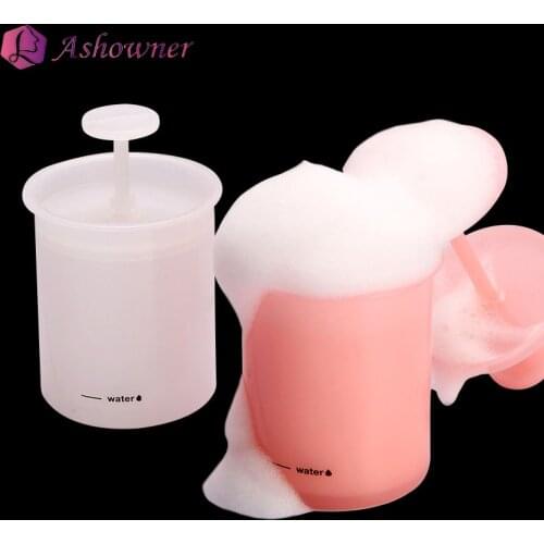 Foaming Clean Tool Foam Maker Simple Face Cleanser Foamer For Shampoo Bath Shampoo Bubble Foamer Device Cleansing Cream