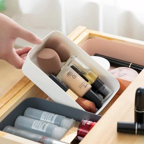 Storage Drawers Plastic Storage Organizer Drawers For Makeup Clothes Tableware Organizer Box Kitchen Desktop Organizer