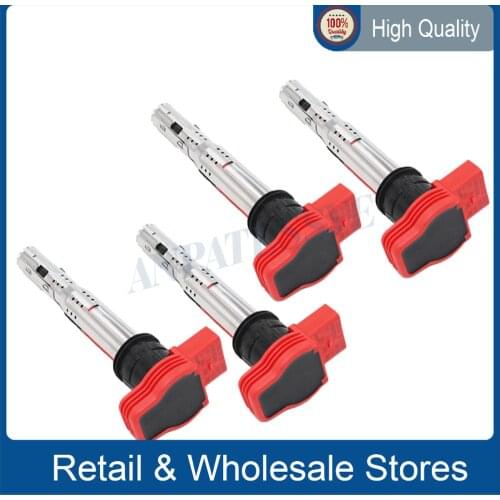 06E905115E 06E905115A B C D 07K905715A B C D E F Ignition Coil FOR VW AMAROK BEETLE GOLF EOS PASSAT CC TIGUAN AAUDI A3 A4 Q5 TT