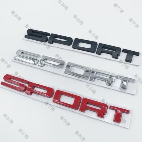 1pcs 3D metal Sports emblem car stickers car styling Badge for Toyota CROWN REIZ PRIUS COROLLA VIOS LANDCRUISER PRADO Camry
