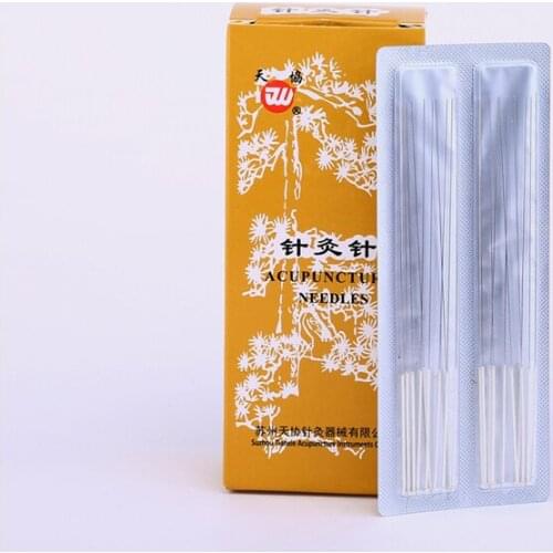 200Pcs No-Disposable Acupuncture Needle Silver surface backshank acupuncture meridian point Sterile reusable 0.25/30/35/40/45mm