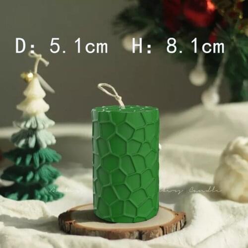 3D geometric Giraffe pattern candle silica gel mold silicone mould molds