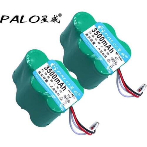 PALO 6V ni-mh 3500mAh rechargeable battery For ecovacs LP43SC suitable for cod RB001 CEN630 TBD71 robot vacuum cleaner