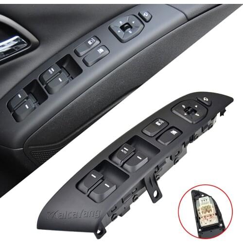 Car Accessories Left Hand Driver Power Master Window Switch For Hyundai Tucson 2.0L 2.4L 2010-2015 93570-2S150 93570-2Z000