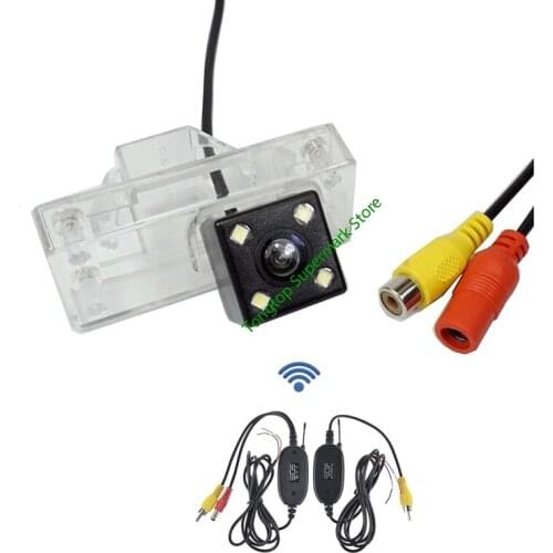 Wireless Wire Night Vision Car Reverse Rear View Parking Camera For Toyota Reiz 2008 2009 Parking Assistance