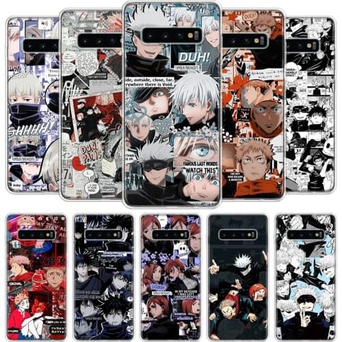Jujutsu Kaisen Anime Manga Phone Case For Samsung Galaxy A50 A70 A10 A20E A51 A71 M30S A30 A40 A01 A21 A6 A7 A8 A9 Plus + Coque